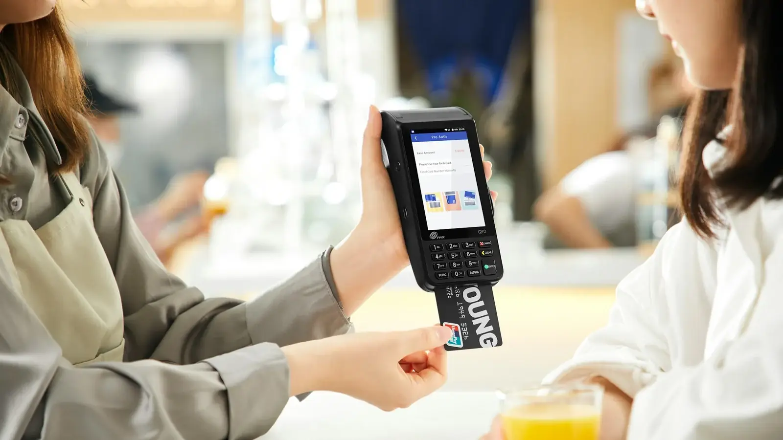 Application smartphone mPOS